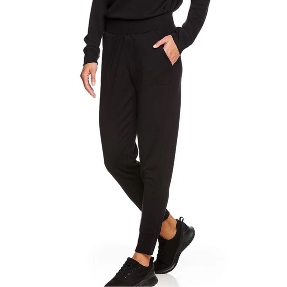 Gaiam Go The Distance women’s woven black jogger w/front pockets NWT Sz-S. A12 - Picture 1 of 13